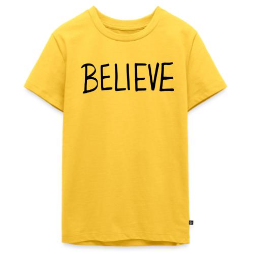 Believe (on Gold) - Kids' Premium T-Shirt