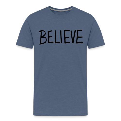 Believe (on Gold) - Kids' Premium T-Shirt