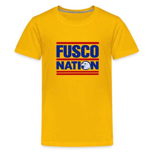 Fusco Nation with Eagle (250th Show Commemorative) - Kids' Premium T-Shirt
