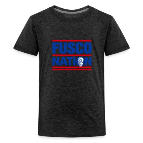 Fusco Nation with Mic (250th Show Commemorative) - Kids' Premium T-Shirt