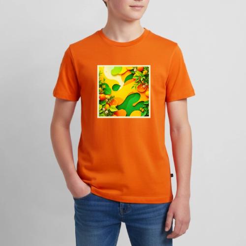 Fresh Citrus Summer Vibes Art - Kids' Premium T-Shirt