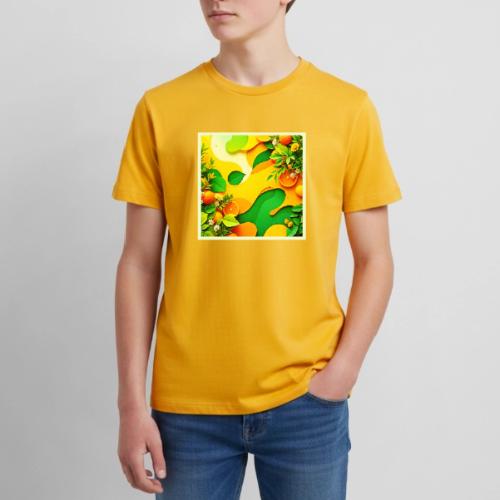 Fresh Citrus Summer Vibes Art - Kids' Premium T-Shirt