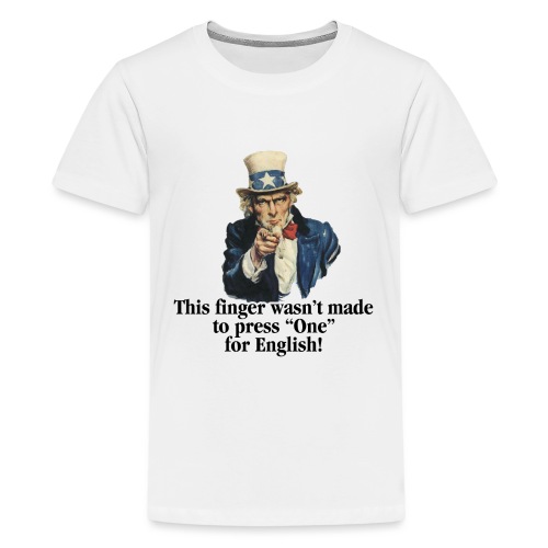Uncle Sam - Finger - Kids' Premium T-Shirt