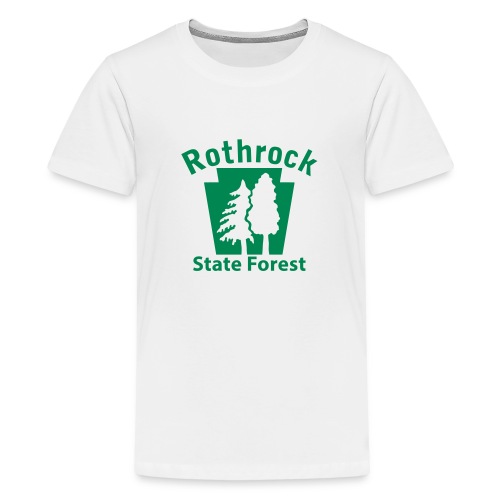 Rothrock State Forest Keystone (w/trees) - Kids' Premium T-Shirt