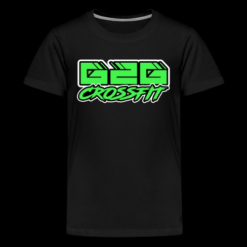 Electrifying Green Half G2G Logo - Kids' Premium T-Shirt