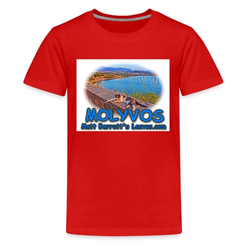Molyvos cat jpg - Kids' Premium T-Shirt