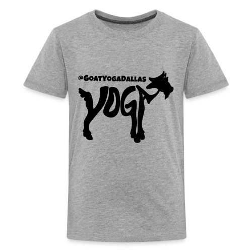 Goat Yoga Dallas - Kids' Premium T-Shirt