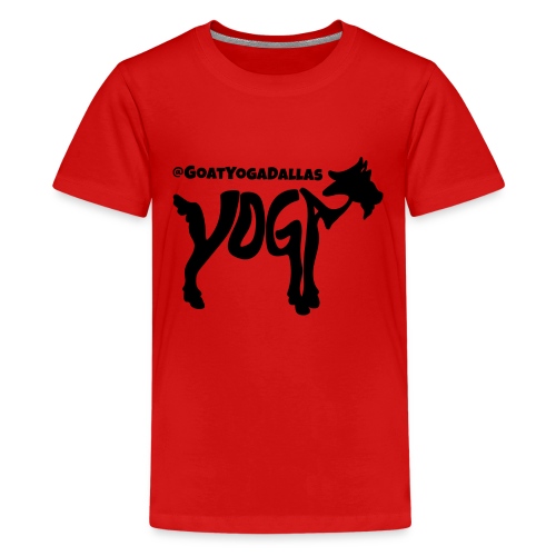 Goat Yoga Dallas - Kids' Premium T-Shirt