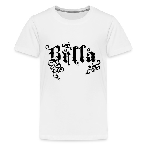 bella_gothic_swirls - Kids' Premium T-Shirt
