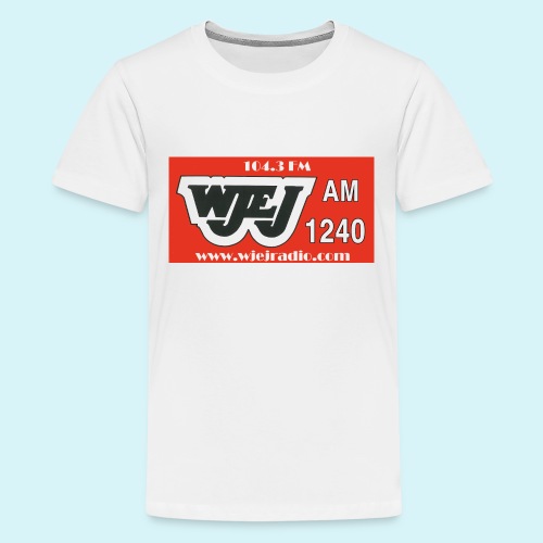 WJEJ LOGO AM / FM / Website - Kids' Premium T-Shirt
