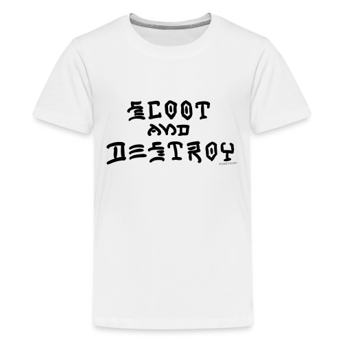 Scoot and Destroy - Kids' Premium T-Shirt