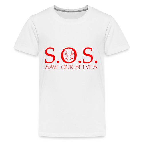 sos red - Kids' Premium T-Shirt