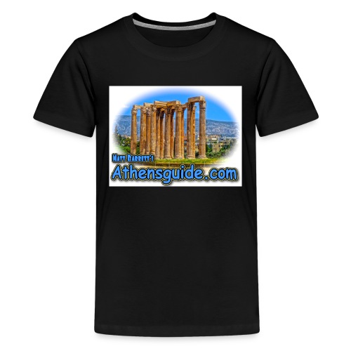 athenshguide temple zeus jpg - Kids' Premium T-Shirt