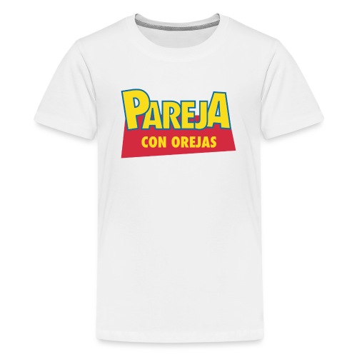 Pareja con Orejas - Kids' Premium T-Shirt