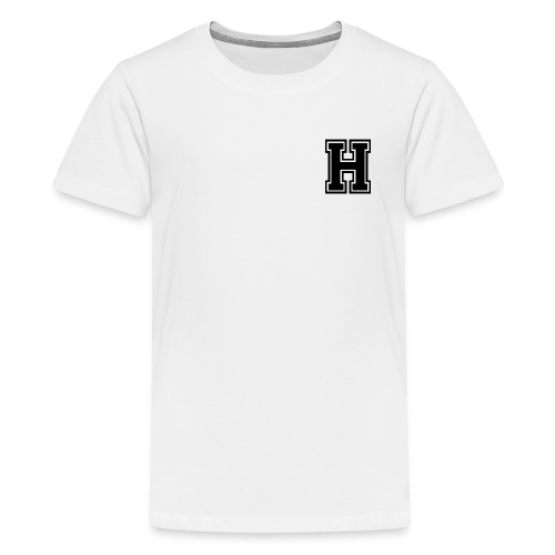 hustle official varsity apparel - Kids' Premium T-Shirt