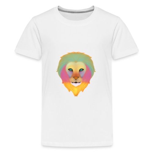 Rainbow lion - Kids' Premium T-Shirt