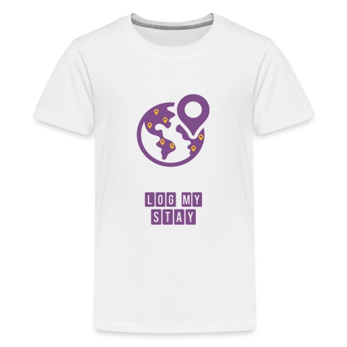 Purple logo - Kids' Premium T-Shirt