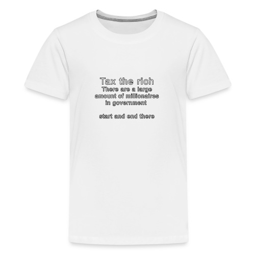 tax the rich - Kids' Premium T-Shirt