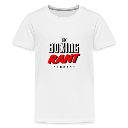 The Boxing Rant - Stack Logo - Kids' Premium T-Shirt