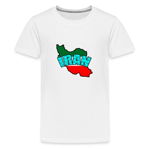 Iran Map Faravahar - Kids' Premium T-Shirt