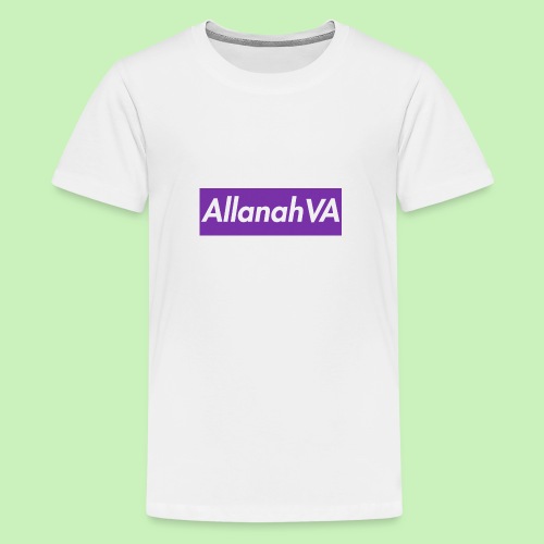 AllanahVA Supreme Purple - Kids' Premium T-Shirt