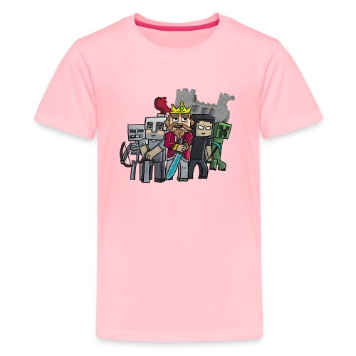 fallenkingdomshirt4 castle tshirts - Kids' Premium T-Shirt