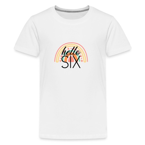 Hello six - Kids' Premium T-Shirt