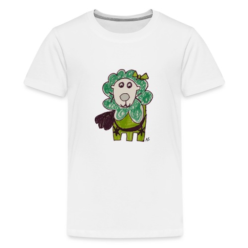 Green lion - Kids' Premium T-Shirt