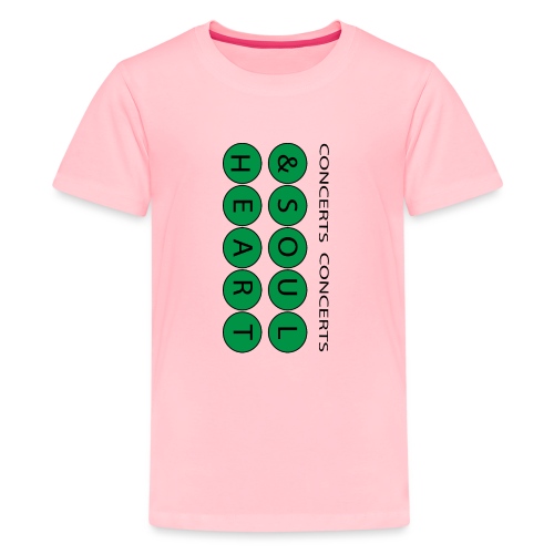 Heart & Soul Concerts text design - Mother Earth - Kids' Premium T-Shirt
