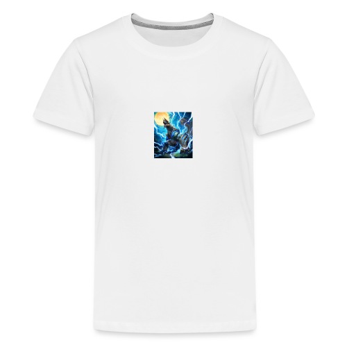 Blue lighting dragom - Kids' Premium T-Shirt