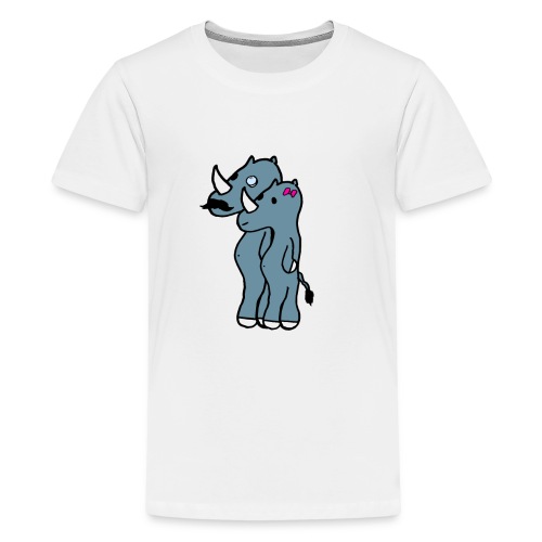 Rhino family - Kids' Premium T-Shirt