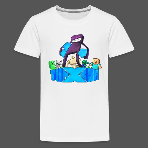 ThnxCya tshirt like an enderman by Jonas Nacef png - Kids' Premium T-Shirt