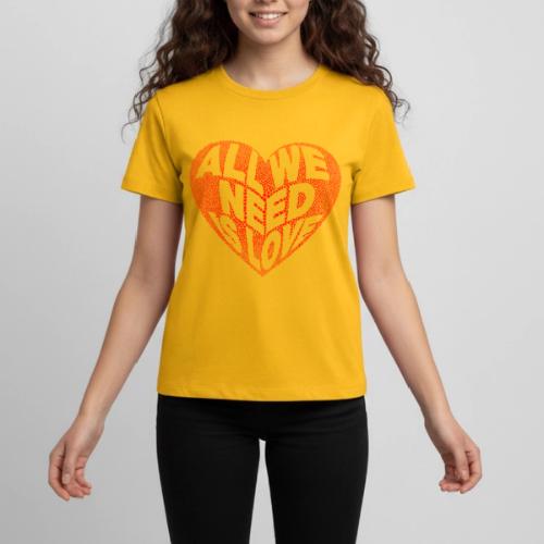 All We Need is Love in Heart - Kids' Premium T-Shirt