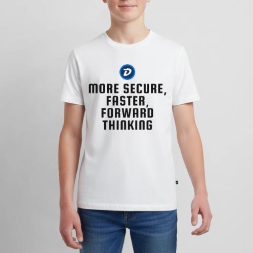 Digibyte More Secure, Faster, Forward Thinking - Kids' Premium T-Shirt