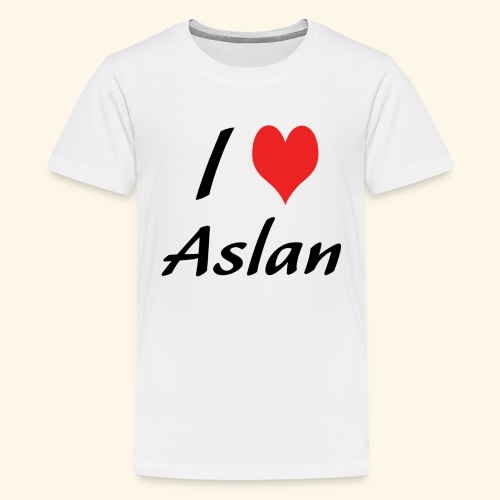 I Heart Aslan Light Shirts - Kids' Premium T-Shirt