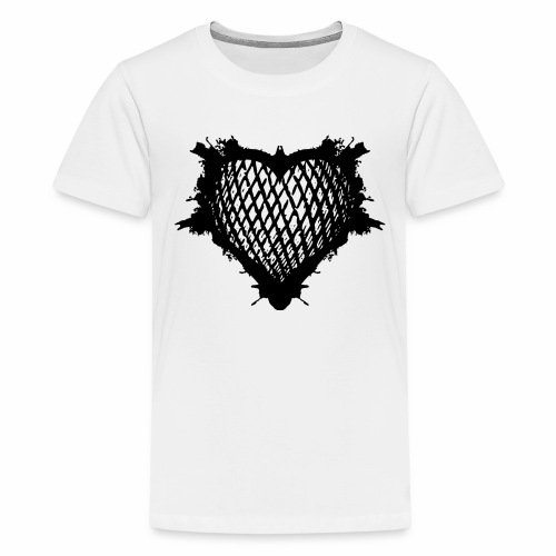 Heart grid pattern balloon splash logo gift ideas - Kids' Premium T-Shirt