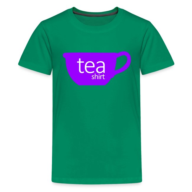 Tea Shirt Simple But Purple