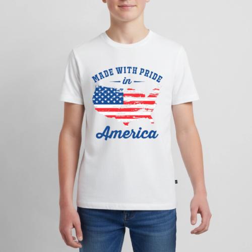 Made with pride in America - Kids' Premium T-Shirt