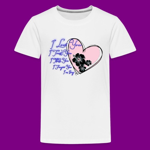 Ho'opono'ono - I Love You - Kids' Premium T-Shirt