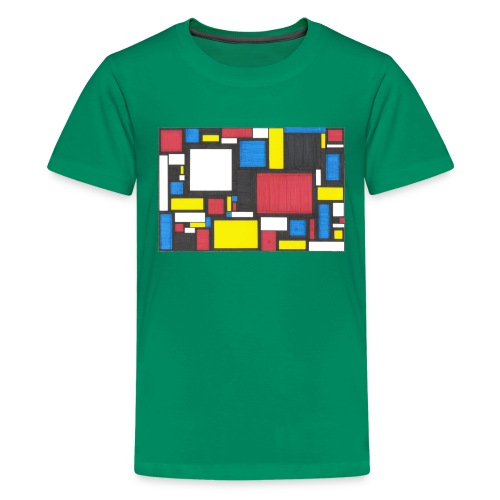 Geometric Pattern 2 - Kids' Premium T-Shirt