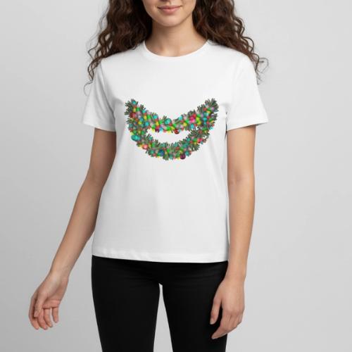 Tazz Talks | Joyful Neon Garland Smile - Kids' Premium T-Shirt