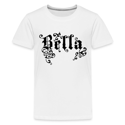 bella_gothic_swirls - Kids' Premium T-Shirt