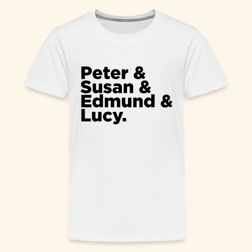 Peter & Susan & Edmund & Lucy - Kids' Premium T-Shirt