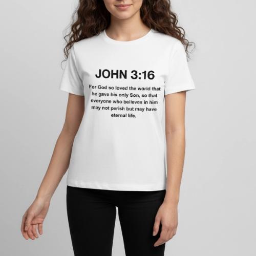 John 3:16 Christian Apparel – Bible Verse Clothing - Kids' Premium T-Shirt