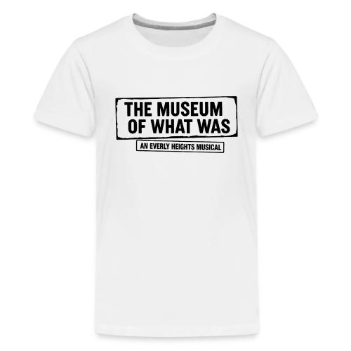 Museum of What Was Logo (Black) - Kids' Premium T-Shirt