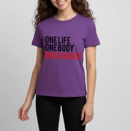 One Life One Body One Chance - Kids' Premium T-Shirt
