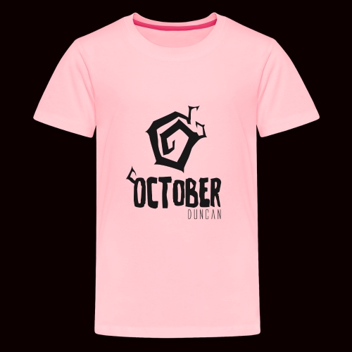 October Duncan2 01 png - Kids' Premium T-Shirt