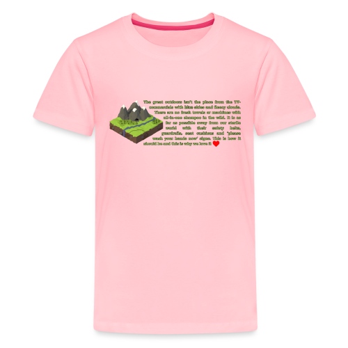 Loving Nature - Kids' Premium T-Shirt