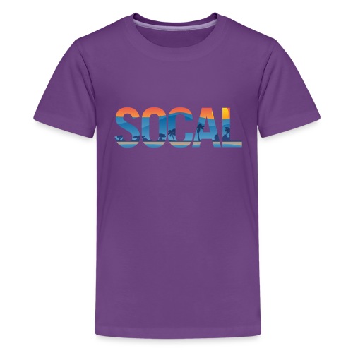 SOCAL Southern California Pride Illustration - Kids' Premium T-Shirt