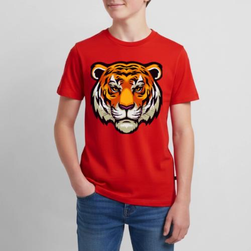 Tiger Fashion Feline Animal, Tiger Willing Success - Kids' Premium T-Shirt